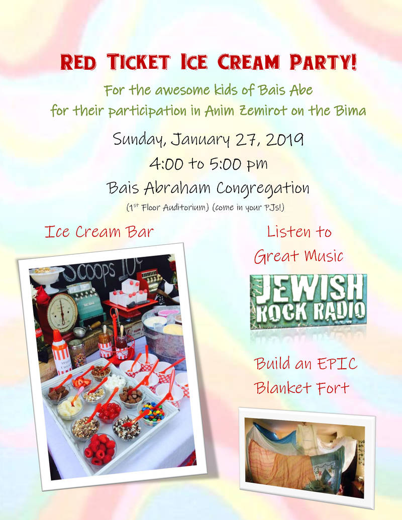 Banner Image for Red Ticket Ice Cream Party!