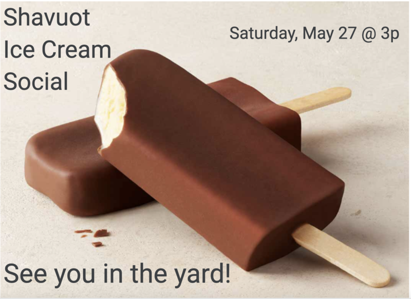 Banner Image for Shavuot Ice Cream Social